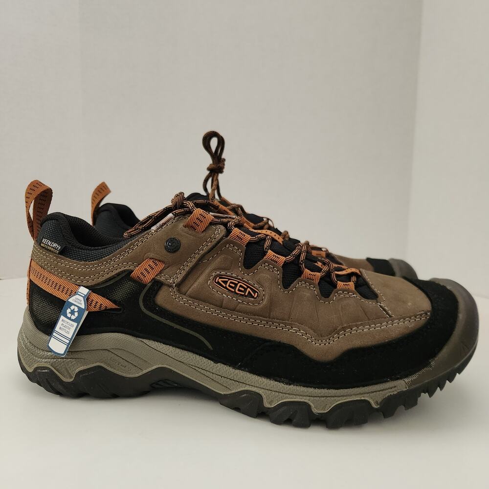 KEEN Men's Targhee 4 Low Height Durable Waterproof Hiking Shoes, US 12 wide - Picture 2 of 13